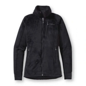 Patagonia Men’s Black Long Sleeve Zip Up Fleece Sweater